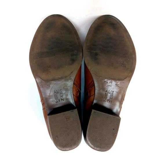 Naturalizer Zarie Women' Sz 9.5M Ankle Boots Booties Brown Zip Up Casual Comfort - Picture 8 of 8